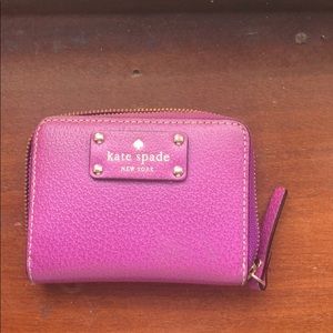 Kate spade purple wallet